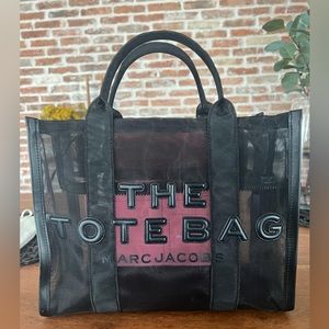 Black Mesh Marc Jacobs Tote